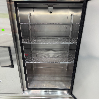 True Three Door Stainless Steel Refrigerator image 3